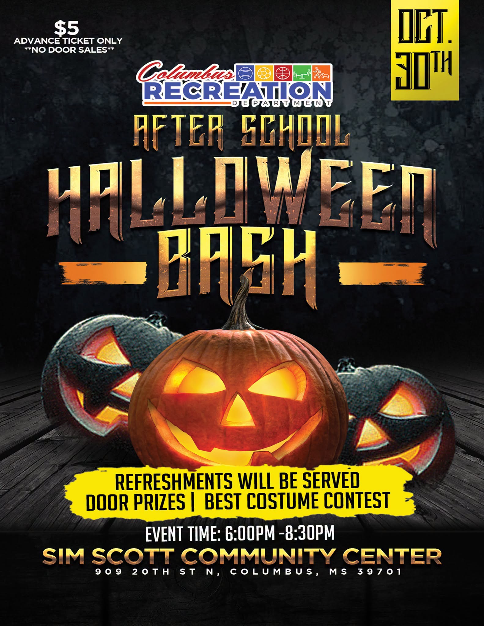 After School Halloween Bash