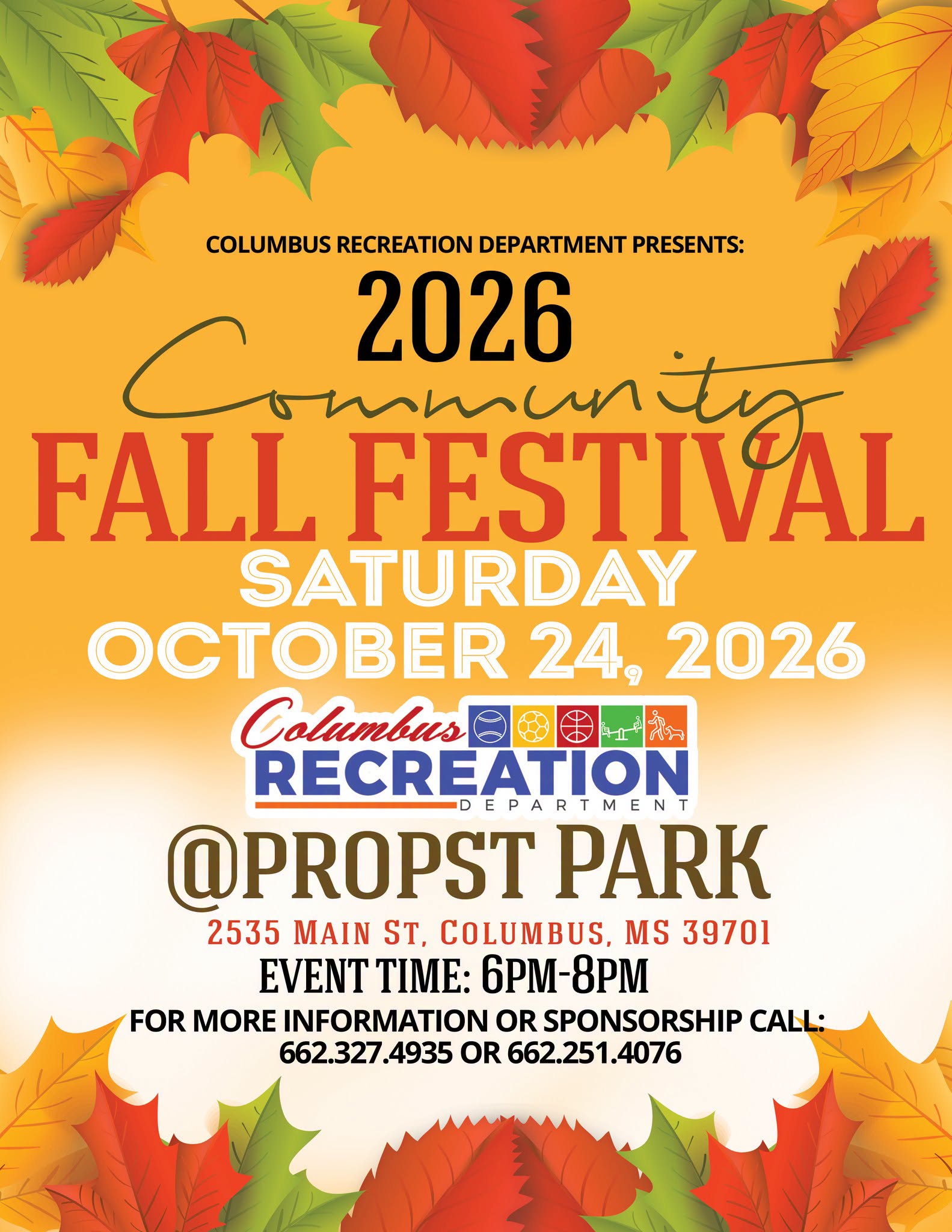2026 Community Fall Festival
