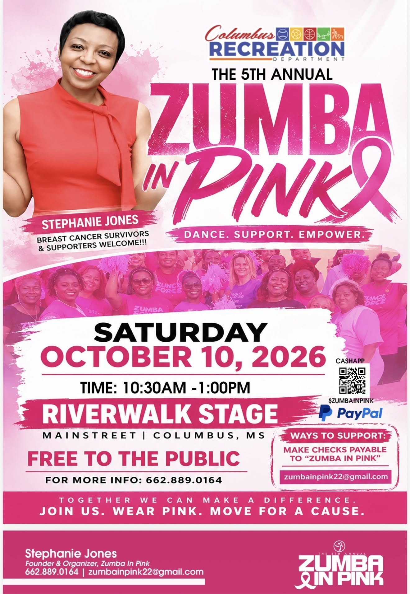 The 5th Annual Zumba in Pink