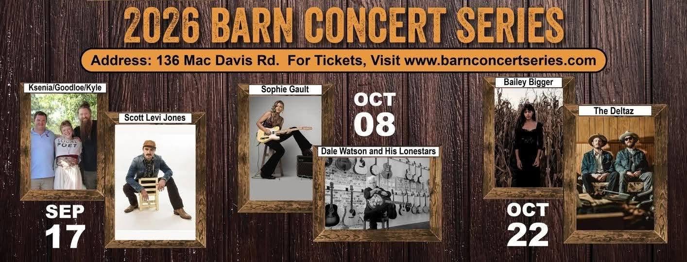 2026 Barn Concert Series