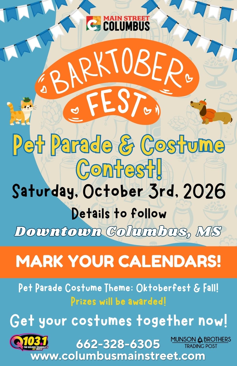 Barktober Fest Pet Parade & Costume Contest