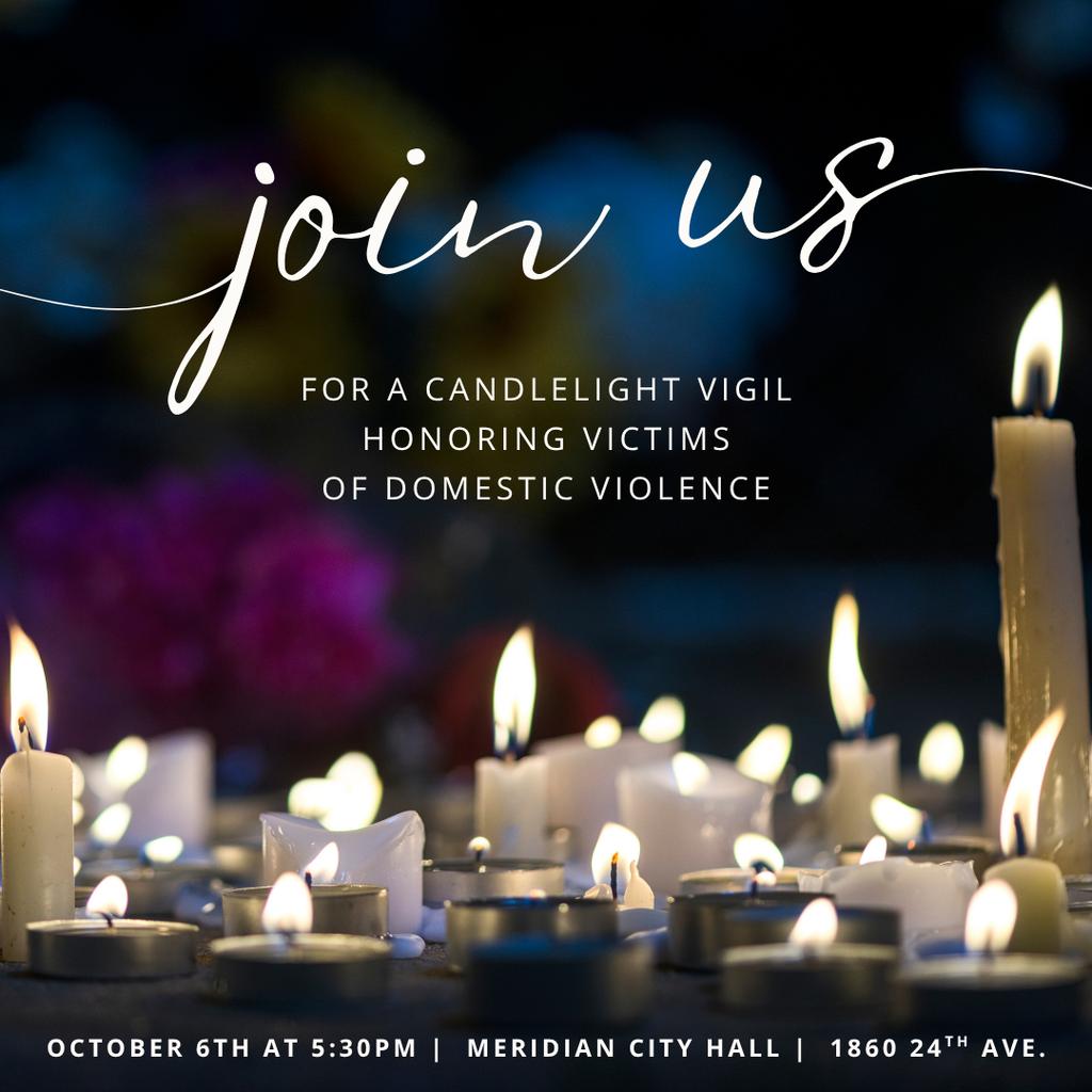 Care Lodge Domestic Violence Shelter's Domestic Violence Awareness Month Candlelight Vigil